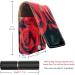 Buy Leather Lipstick Case & Organizer with Mirror - Mini Lipstick Holder Bag | International Shipping Available - Buy Online on GoSupps.com