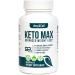 Keto Diet Pills 2 Pack - Utilize Fat for Energy with Ketosis - Boost Energy & Focus, Support Metabolism, Manage Cravings - Keto MAX Supplement for Women and Men - 120 Capsules 120 Count (Pack of 2)