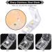 Pill Cutter 2-in-1 with Blade and Storage - Small & Large Pills Cut in Half/Quarter - Portable Splitter for Tablets (Transparent) - 2 pcs - Buy Online on GoSupps.com