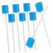 TOVINANNA 100-pack Oral Care Swabs Individually Wrapped Long Retainer Cleaners Gentle Cleaning for Elderly Boys and Girls