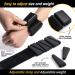 Adjustable Wrist & Ankle Weights for Men & Women - 2 Set 0.5kg Each | Perfect for Running Yoga Dance & Strength Training | 1kg Black - Buy Online on GoSupps.com