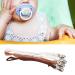 4-Piece Baby Pacifier Clips Portable Chain Holders for Infants | Universal Fit for All Pacifiers - Buy Online on GoSupps.com