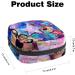 MUOOUM Tropical Leaves & Flowers Storage Bag for Women's Bandages & Menstrual Cup - Portable with Zipper Perfect for Teens & Women - Buy Online on GoSupps.com