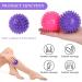 DSLSQD Acupressure Ball & Ring Set - 2 Hedgehog Massage Balls for Stress Relief & Hand Relaxation - International Shipping - Buy Online on GoSupps.com