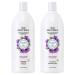 BIOTERA Moisturizing Restoring Shampoo and Conditioner | Dry Medium Fine Hair | Microbiome Friendly | Vegan Shampoo & Conditioner Set 32 Fl Oz (Pack of 2)