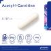 Pure Encapsulations Acetyl-l-Carnitine 250mg | Memory & Focus Supplement | 60 Capsules - Buy Online on GoSupps.com