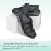 Orthofeet Arch Support Sandals for Women - Verona 10.5 Black | Heel & Foot Pain Relief - Buy Online on GoSupps.com