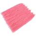 24 Inch 7 Pack Pink Passion Twist Hair - Water Wave Crochet Braiding Synthetic Hair Extensions for Black Women - Buy Online on GoSupps.com