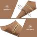 Alipis 50pcs Cone Cake Tube Flower Wrapping Paper Wrapping Paper Black Kraft Paper Cones Flowers Cutter Kraft Paper Color 15x15x0.1cm - Buy Online on GoSupps.com