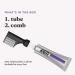 Just for Men Touch of Gray Comb-In Hair Color Black T-55 â€“ 1.4 oz (40g) | Effortless Solutions for Men - Buy Online on GoSupps.com