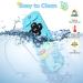 Buy BPA-Free Silicone Baby Biting Toys | Remote Control Bite Ring & Pacifier Chain for 3+ Months Baby - Teething Accessories in Blue - Buy Online on GoSupps.com