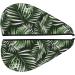 Tropical Palm Leaves Microfiber Hair Towel | Soft Absorbent Hair Wrap for Long Curly & Thick Hair - Buy Online on GoSupps.com