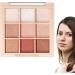  Xinhuju Eyeshadow Palette 9 Colors Natural Nude Eyeshadow Palette Long Lasting Blended Pigment Various Colors - Buy Online on GoSupps.com