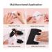 MelodySusie Lint Free Nail Wipes - 1050 Pcs Absorbent Non-Woven Gel Polish Remover Pads | Soft Alcohol Wipes for Nail Tech Salon Supplies & Dip Nail Prep - White - Buy Online on GoSupps.com
