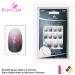 Shop Bling Art Red Brown Gel Ombre False Nails - 24 Premium Oval Artificial Nails with Glue - Perfect for Stunning Nail Art - Buy Online on GoSupps.com