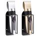 Noverlife 2 Pack Wall Mounted Hair Clipper Holder, Electric Hair Trimmer Storage Stand for Barber Tools Organizer, Black Steel Metal Rack for Hairdresser Beard Shaver Hair Trimmer Display - Black Black - 2pcs Single Holder