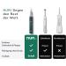 Nuri Tartar Remover - Remove 99% Tartar & Plaque | Smart Sensor Technology | Eco-Friendly Aluminum Tooth Cleaning Set | 3 Modes - Green - Buy Online on GoSupps.com