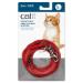 Catit Nylon Cat Tie-Out 10-Feet Red