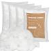800g/28.22oz Polyester Fiber Filling, Premium Fiber Filling, Super Soft and High Elastic Filling Fiber, for Stuffing for Small Dolls Part Pillow,Cushion Stuffing, Animal Crafts,Recyclable