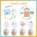 kreat4joy 36pcs Baby Shower Cupcake Toppers Boy Baby Clothes Shower Decorations Boy Baby Shower Cupcake Toppers A Sweet Baby Boy Is On The Way Gender Reveal Birthday Theme Party Supplies Blue - Buy Online on GoSupps.com