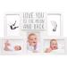 Pearhead Baby Handprint and Footprint Collage Frame Gender-Neutral Newborn Nursery D cor Babyprints Keepsake Frame with Included Clean Touch Ink Pads White Love You to the Moon and Back Babyprints Frame Love You To The Moon - Buy Online on GoSupps.com
