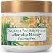 Manuka Honey Eczema Cream (Fragrance Free) 2oz - Moisturizing Lotion Treatment For Psoriasis Relief - Itchy Dry Skin Rash Healing Ointment - Skin Soothing Moisturizer For Kids Adults Baby Ultra Strength Honey Creme For Eczema