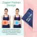 Organic Castor Oil Pack for Liver Health | Reusable Cotton Flannel for Waist & Neck | Soft Bio-Rizinus Oil Pack (Pink) - International Shipping Available - Buy Online on GoSupps.com