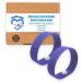 Bracelet with movement disease elastic acupressure tape waterproof anti-upliftingness to postpone for morning illness dizziness and anxiety (pair) purple (small 15.2 cm) Purple Small 6 in.