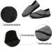 KXSM Diabetic Shoes for Elderly Swollen Feet - Adjustable Arthritis Edema Shoes - Extra Wide Orthopedic Comfort - Anti-Slip Protection - Suitable for Diabetic Plantar Fasciitis - Black - Size 43 - Buy Online on GoSupps.com
