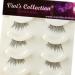 Vivis 5 Pairs Half False Corner Eyelashes Natural Handmade Wispy Clear Soft Band Black Fake Eye Lashes V318 - Buy Online on GoSupps.com