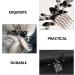 MAGICLULU Black Crystal Hair Accessories Bridesmaid Hair Accessories Bridal Headwear Women Insert Comb Elegant Bride Headdress Inserted Hair Comb Bride Hair Accessories Crystals Hair Comb - Buy Online on GoSupps.com