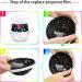 Moredig Baby Lights Projector: 8 Lighting Modes Starry Sky & Ocean Night Light for Kids - White Art Deco | Sensory Toy and Gift for Girls & Boys - Buy Online on GoSupps.com