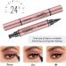 FITDON 3PCS Double-sided Liquid Eyeliner Stamp Waterproof Smudge-proof Long Lasting Wing Eye Liner Star Heart Seal Stamp Makeup Tool 1 count (Pack of 3) - Buy Online on GoSupps.com
