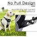 Thinkpet Anti Pull Dog Harness - Adjustable No-Choke Design Reflective Breathable Control Handle - Size L Black - 1 Pack - Buy Online on GoSupps.com