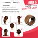 Glamza Women's Magic Hair Bun Snap Styling Donut Former French Twist Band Maker (Coffee) - Buy Online on GoSupps.com