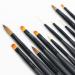 18-Piece Nail Art Brush Set - Professional Painting Pens for Manicure & Embossing - International Shipping - Buy Online on GoSupps.com