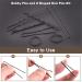 Wokape 380 Pieces Black Bobby Pins & U-Shaped Hair Pins with Mini Hair Ties - Essential Hair Accessories for Girls & Women | International Shipping Available - Buy Online on GoSupps.com