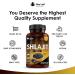 Premium Shilajit Capsules 1400mg 60% Fulvic Acid - High Strength Himilayan Shilajit | 2 Months Supply | Made in UK | New Leaf 120 Capsules - Buy Online on GoSupps.com