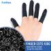 Annhua Latex Finger Cots 150pcs - Disposable Finger Covers for Hospitals & Beauty Salons | Waterproof, Anti-Static, White 100g - Buy Online on GoSupps.com