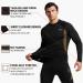 Black X-Large Thermal Underwear Set | Winter Hunting Gear Long Johns Base Layer Bottom Top | Midweight Sport Apparel - Buy Online on GoSupps.com