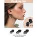 HALLEAST Concert Earplugs - 2 Pairs with 15 Silicone Ear Tips Noise Reduction for Bar Sports & Events - Black - Buy Online on GoSupps.com