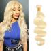 18 Inch 613 Blonde Body Wave Human Hair Bundle - 10A Grade Brazilian Virgin Hair - Unprocessed - Single Bundle - Buy Online on GoSupps.com