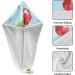 Red Cherry Blue Hair Towel 2 Pack - Super Absorbent Quick Dry Hair Turban for Women & Girls - Buy Online on GoSupps.com