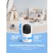 Paris Rh ne BabyPhone - 2 Cameras 5 WiFi Baby Monitor 2K UHD Night Light Temp & Humidity Monitor Lullaby App - International Shipping - Buy Online on GoSupps.com