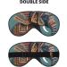 Aztec Elephant Pattern Soft Eye Mask - Sleep Mask for Travel | Comfortable Eye Mask for Women & Men - Buy Online on GoSupps.com