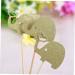 Cabilock 3pcs Elephant Cupcake Picks Fruit Cake Cupcake Topper Cake Toothpick Topper Cocktail Picks Fruitcakes Baby Shower Jungle Animal Toppers Dessert Topper Food Makeup Wedding Golden 10.00X5.30X0.20CM - Buy Online on GoSupps.com