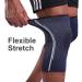 BERTER Knee Compression Sleeve Support for Running  Jogging  Sports - Brace for Joint Pain Relief  Arthritis and Injury Recovery - A Pair Grey-Blue Medium(15.5-18.0) - Buy Online on GoSupps.com
