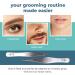 Cocos Precision Tweezers Set for Ingrown Hair & Eyebrow Removal - Blackhead & Facial Hair Remover Tool with Sharp Needle Nose Point - Buy Online on GoSupps.com