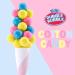 Dubble Bubble Bubble Gum Ball - Cotton Candy Bubblegum - Gumball Sweets - 18g Tubes Box of 36 - Buy Online on GoSupps.com