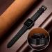 OUHENG Genuine Leather Band Replacement Strap Compatible with Apple Watch Ultra Series - Black | 49mm/45mm/44mm/42mm - Buy Online on GoSupps.com